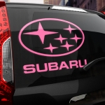 Наклейка логотип Subaru