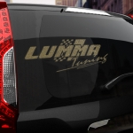 Наклейка LUMMA tuning