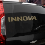 Наклейка надпись Toyota INNOVA