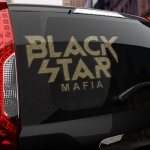 Наклейка Black Star Mafia