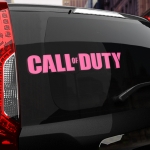 Наклейка CALL of DUTY