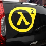 Наклейка Half-Life 2