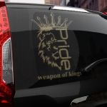 Наклейка Pride Lion