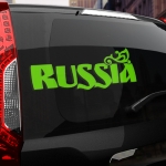 Наклейка RUSSIA