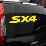 Наклейка Suzuki SX-4