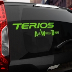 Наклейка Toyota Terios AWD